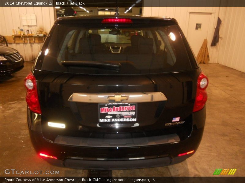 Black / Jet Black 2014 Chevrolet Equinox LS