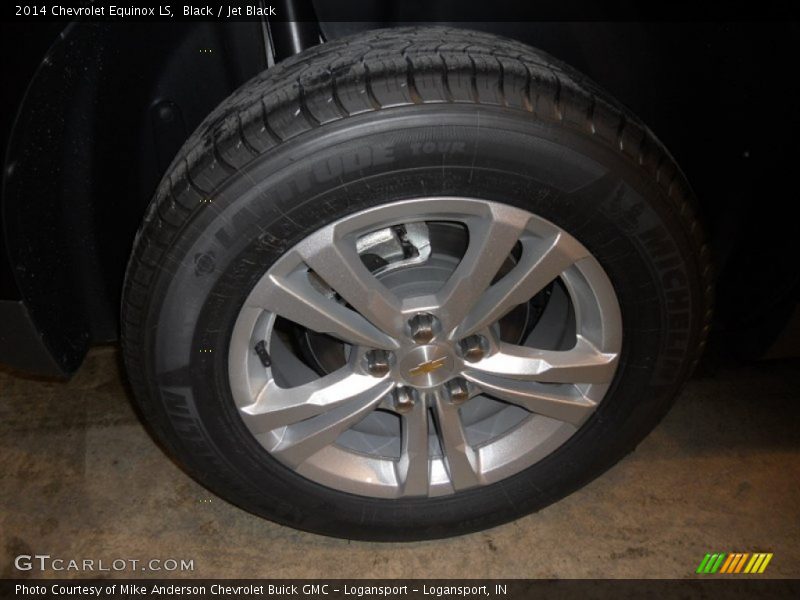 Black / Jet Black 2014 Chevrolet Equinox LS
