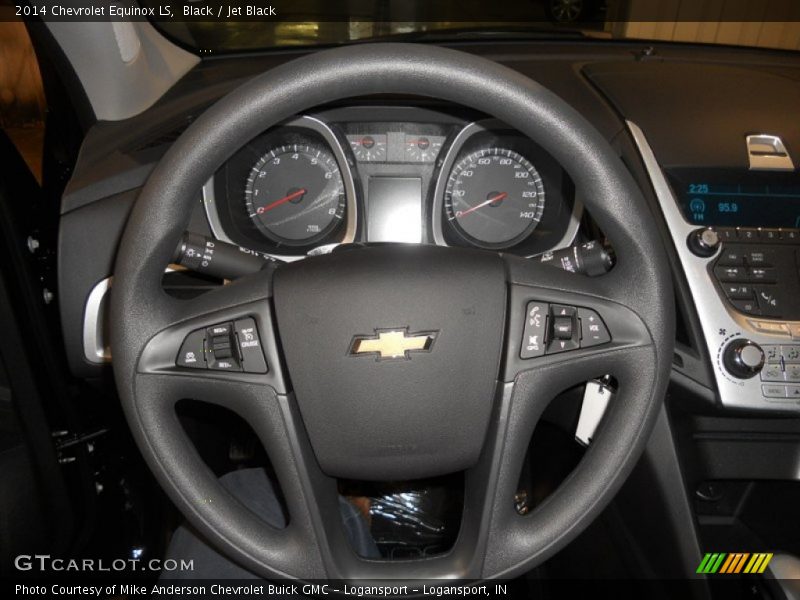 Black / Jet Black 2014 Chevrolet Equinox LS