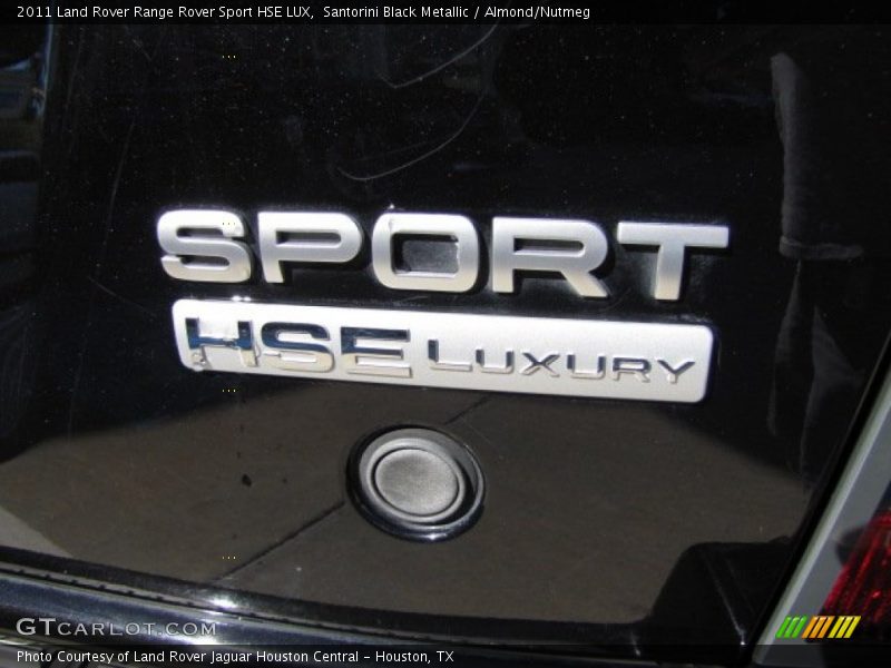 Santorini Black Metallic / Almond/Nutmeg 2011 Land Rover Range Rover Sport HSE LUX