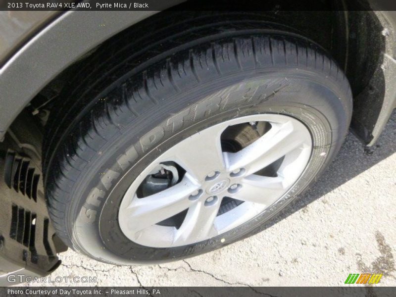 Pyrite Mica / Black 2013 Toyota RAV4 XLE AWD