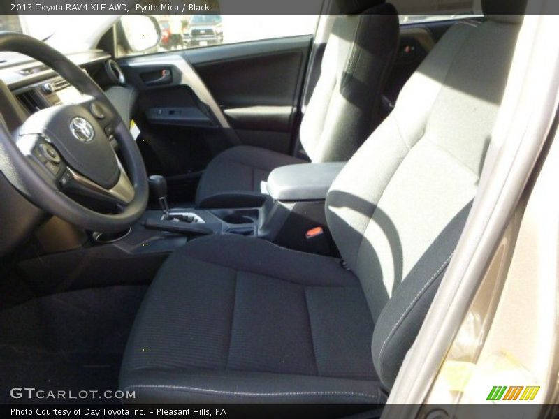 Pyrite Mica / Black 2013 Toyota RAV4 XLE AWD