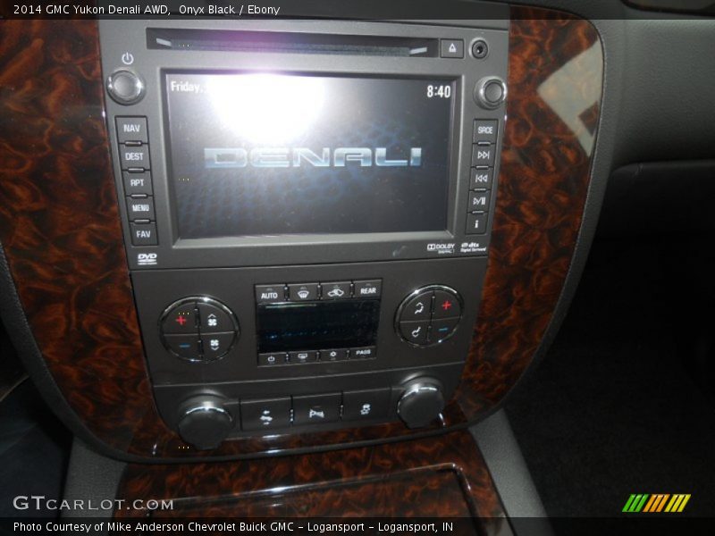 Onyx Black / Ebony 2014 GMC Yukon Denali AWD
