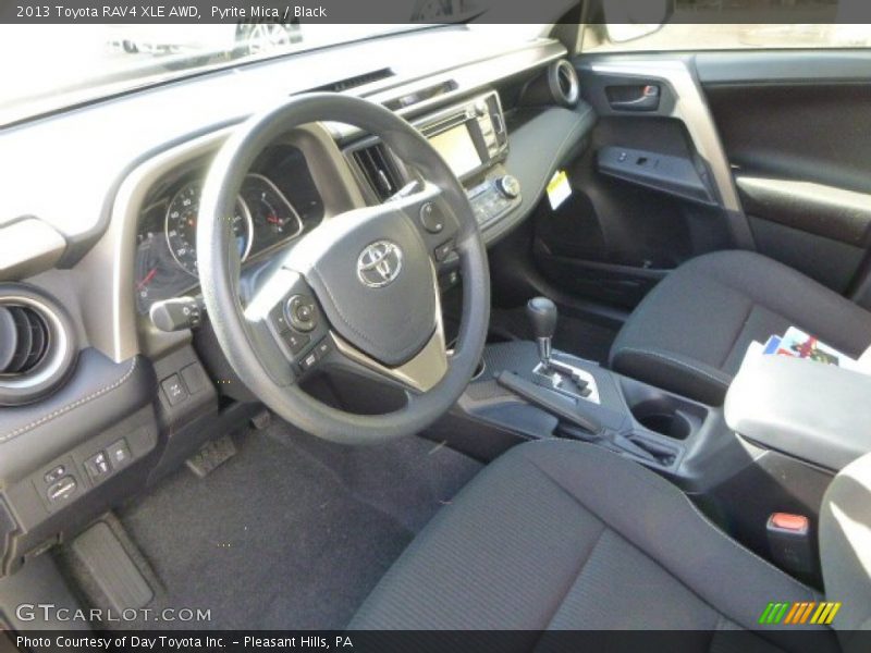 Pyrite Mica / Black 2013 Toyota RAV4 XLE AWD
