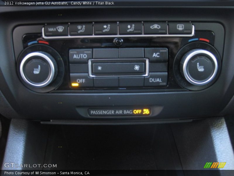 Candy White / Titan Black 2012 Volkswagen Jetta GLI Autobahn