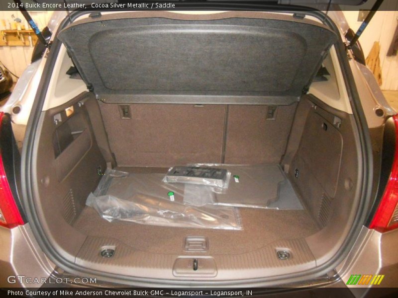 Cocoa Silver Metallic / Saddle 2014 Buick Encore Leather