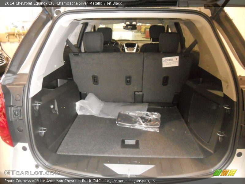 Champagne Silver Metallic / Jet Black 2014 Chevrolet Equinox LT