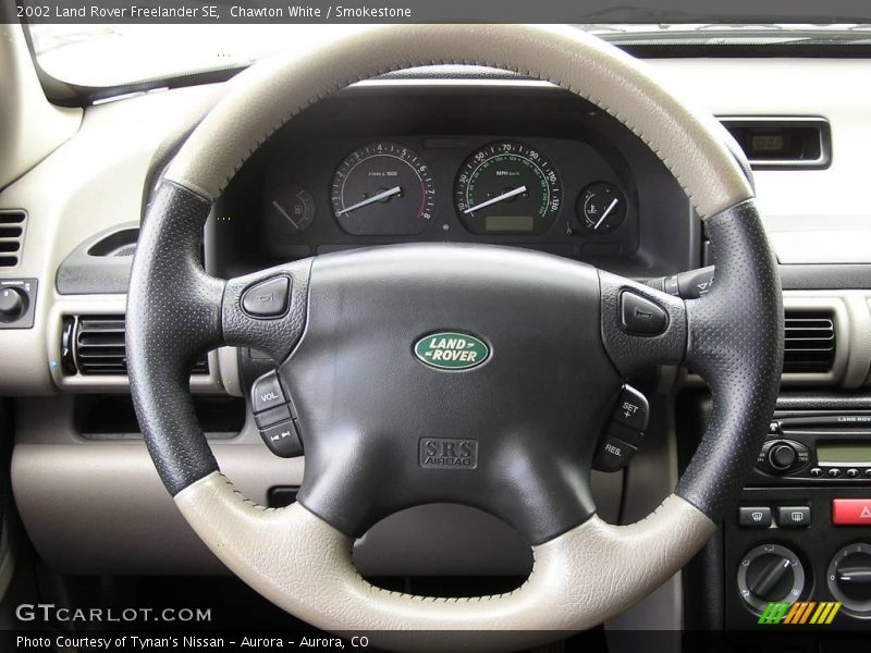 Chawton White / Smokestone 2002 Land Rover Freelander SE