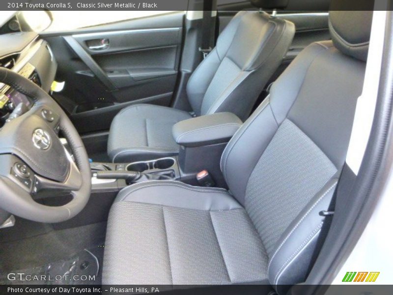 Classic Silver Metallic / Black 2014 Toyota Corolla S