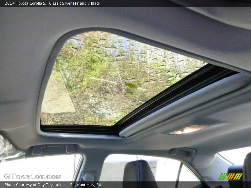 Classic Silver Metallic / Black 2014 Toyota Corolla S