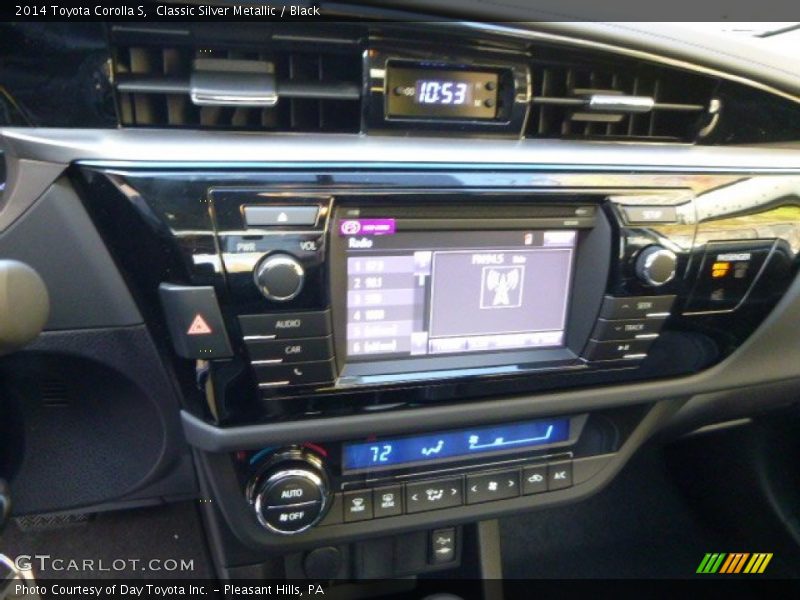 Classic Silver Metallic / Black 2014 Toyota Corolla S