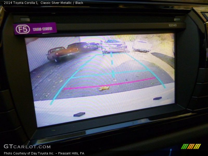 Classic Silver Metallic / Black 2014 Toyota Corolla S