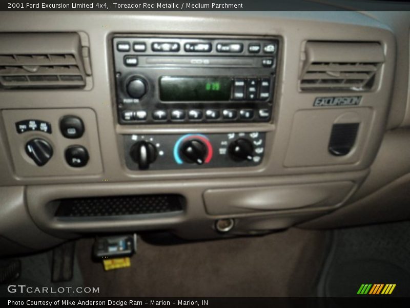 Toreador Red Metallic / Medium Parchment 2001 Ford Excursion Limited 4x4
