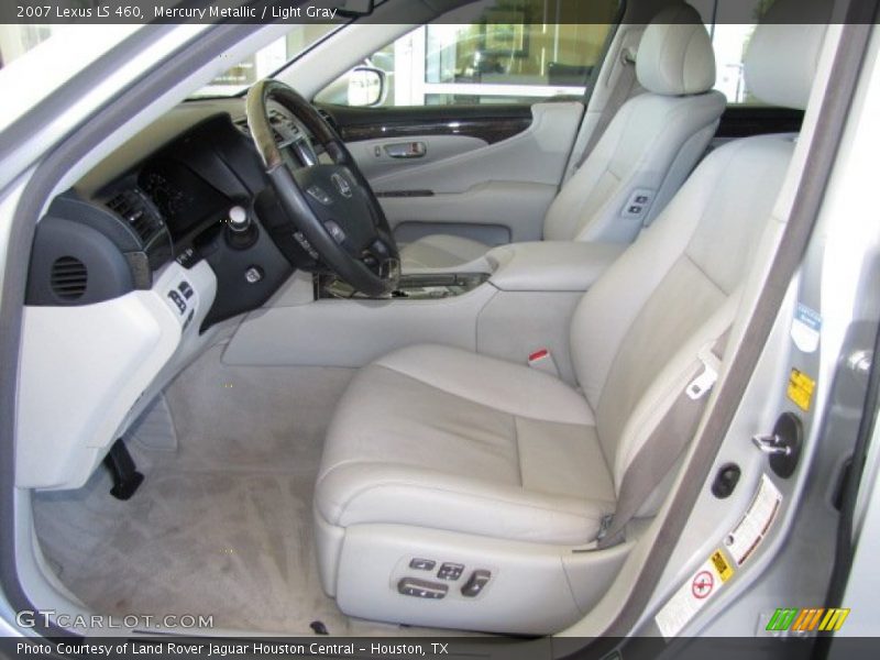Mercury Metallic / Light Gray 2007 Lexus LS 460
