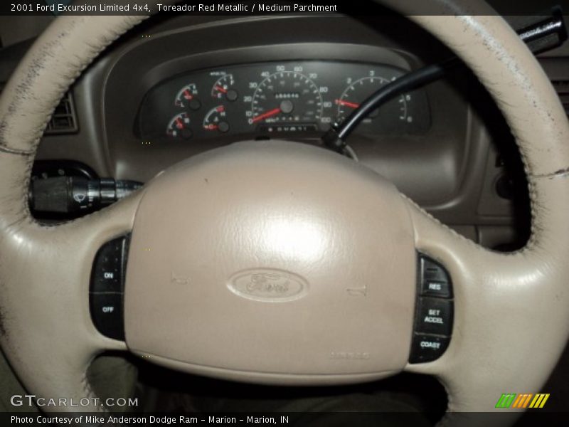 Toreador Red Metallic / Medium Parchment 2001 Ford Excursion Limited 4x4