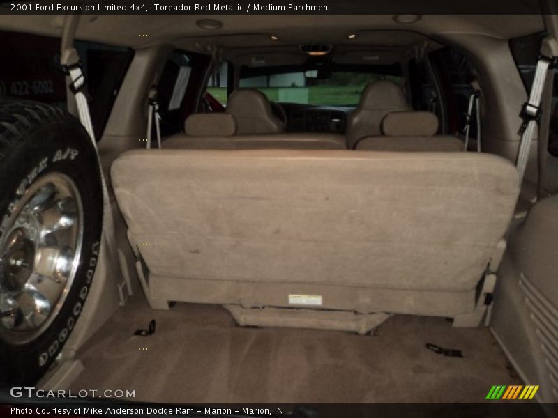 Toreador Red Metallic / Medium Parchment 2001 Ford Excursion Limited 4x4