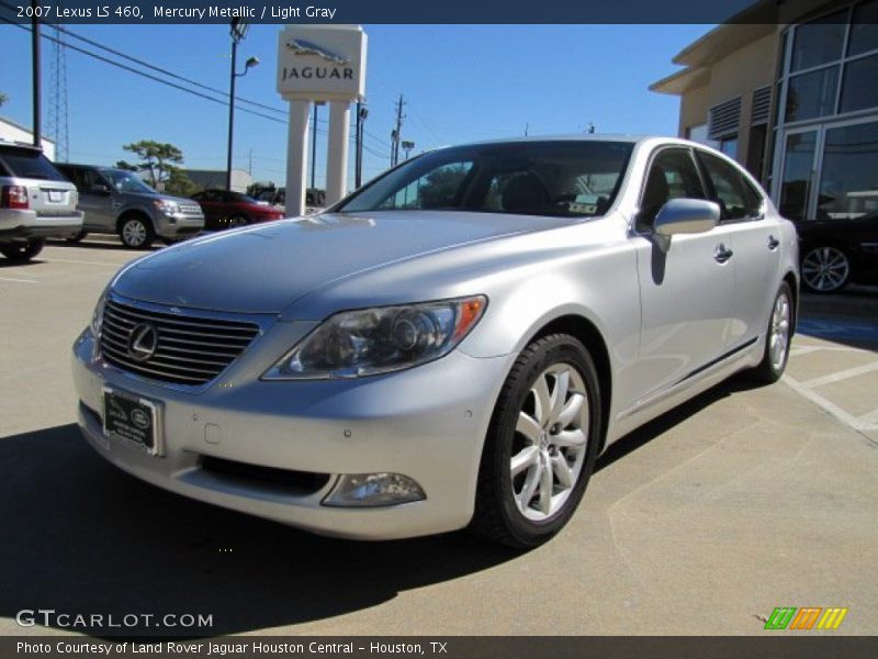 Mercury Metallic / Light Gray 2007 Lexus LS 460