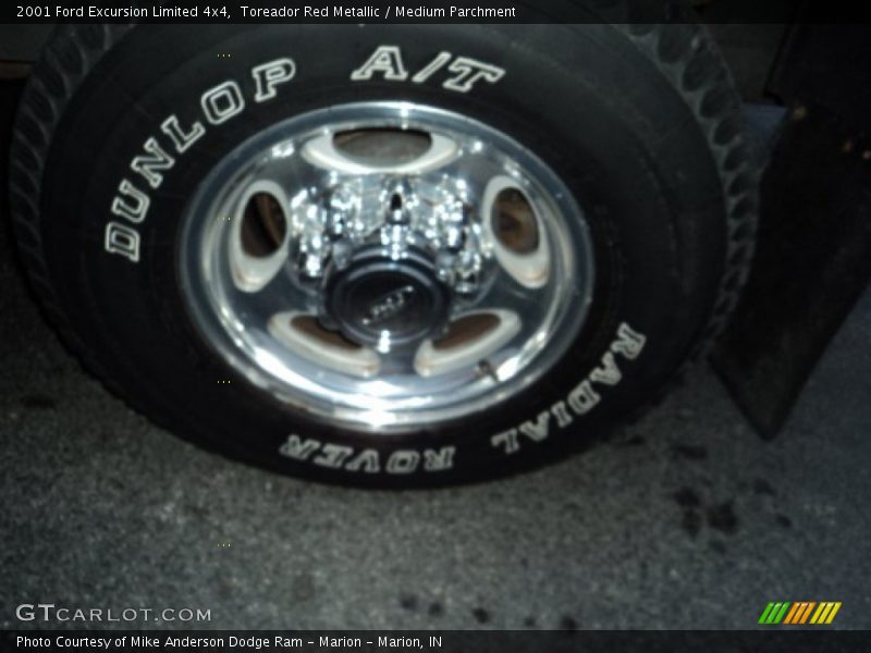 Toreador Red Metallic / Medium Parchment 2001 Ford Excursion Limited 4x4