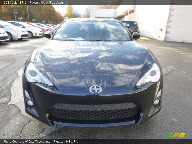Raven / Black/Red Accents 2014 Scion FR-S