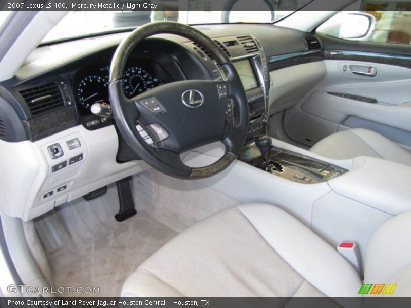 Mercury Metallic / Light Gray 2007 Lexus LS 460