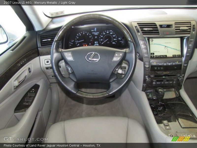 Mercury Metallic / Light Gray 2007 Lexus LS 460