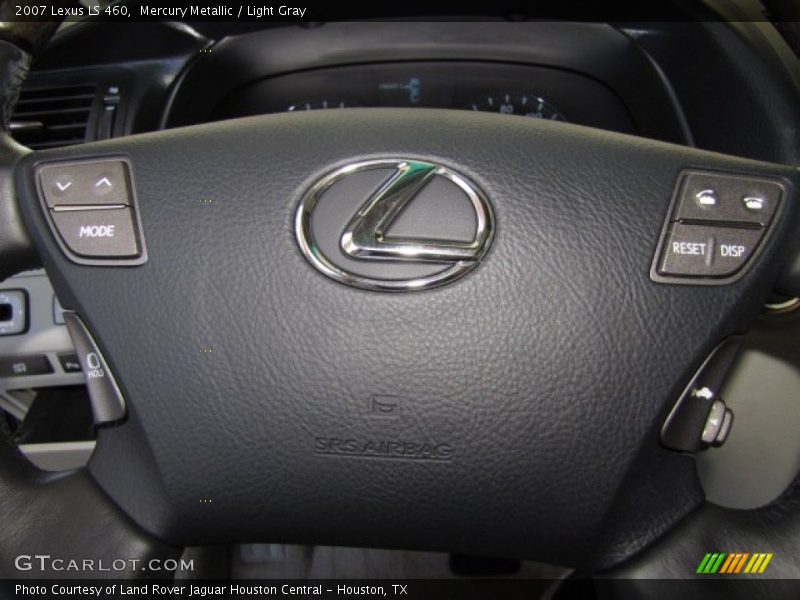 Mercury Metallic / Light Gray 2007 Lexus LS 460