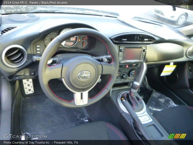 Black/Red Accents Interior - 2014 FR-S  
