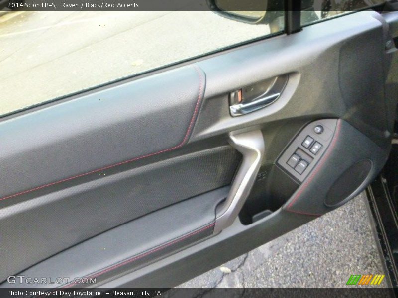 Raven / Black/Red Accents 2014 Scion FR-S