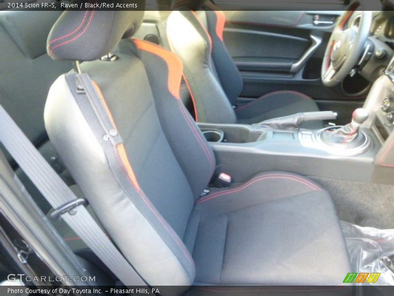 Front Seat of 2014 FR-S 