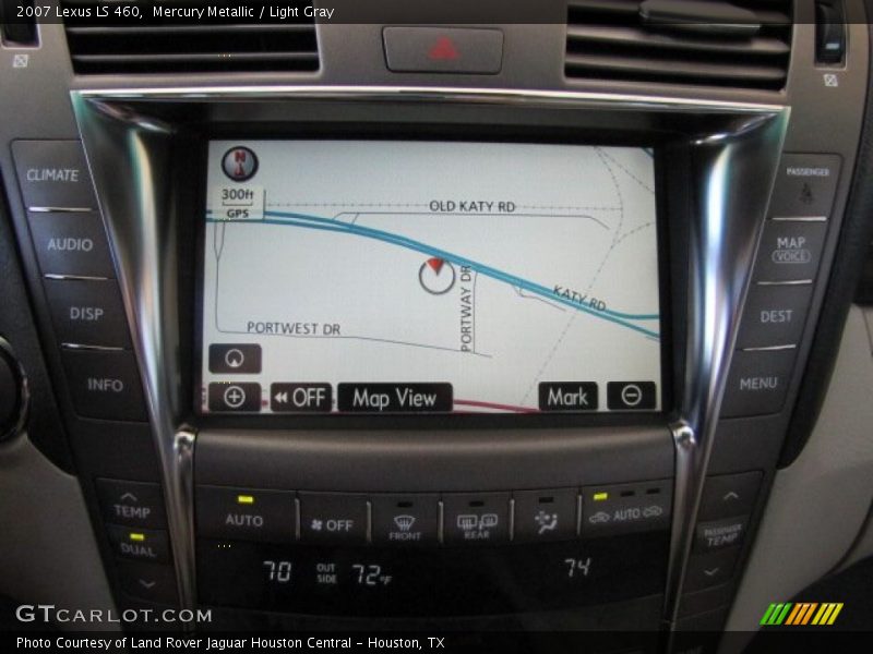 Mercury Metallic / Light Gray 2007 Lexus LS 460