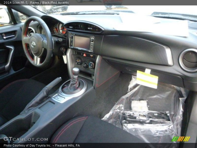 Dashboard of 2014 FR-S 
