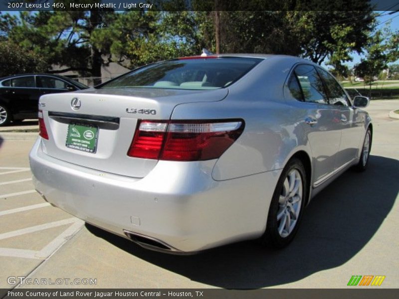 Mercury Metallic / Light Gray 2007 Lexus LS 460