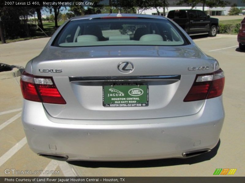 Mercury Metallic / Light Gray 2007 Lexus LS 460