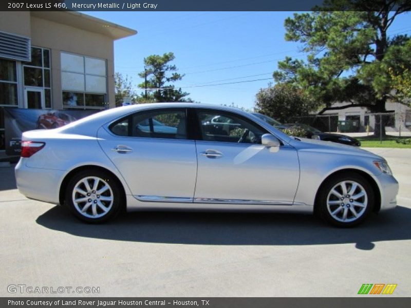 Mercury Metallic / Light Gray 2007 Lexus LS 460