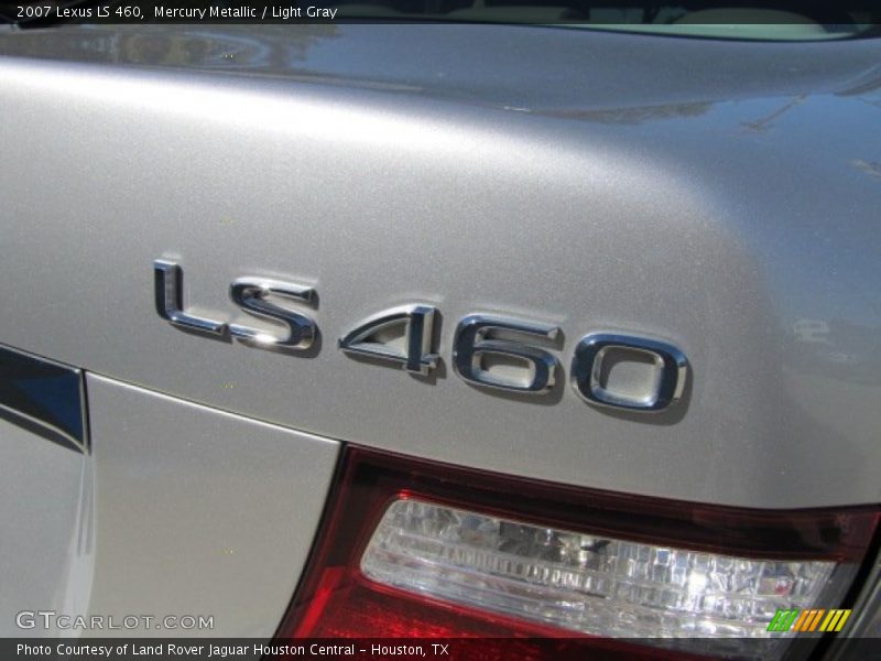 Mercury Metallic / Light Gray 2007 Lexus LS 460
