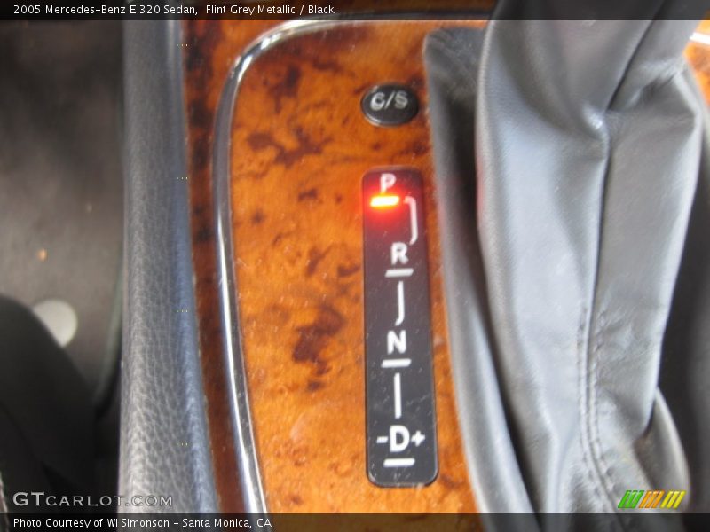 Flint Grey Metallic / Black 2005 Mercedes-Benz E 320 Sedan