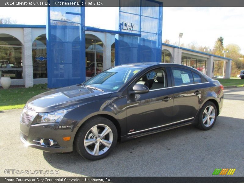 Tungsten Metallic / Jet Black 2014 Chevrolet Cruze LT