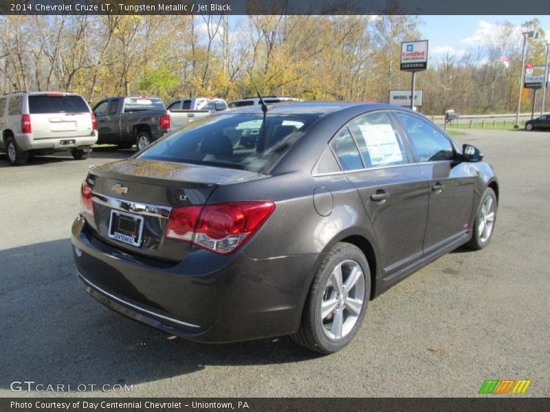 Tungsten Metallic / Jet Black 2014 Chevrolet Cruze LT