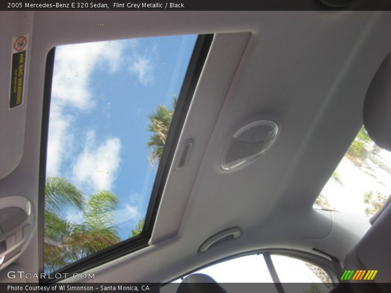 Flint Grey Metallic / Black 2005 Mercedes-Benz E 320 Sedan