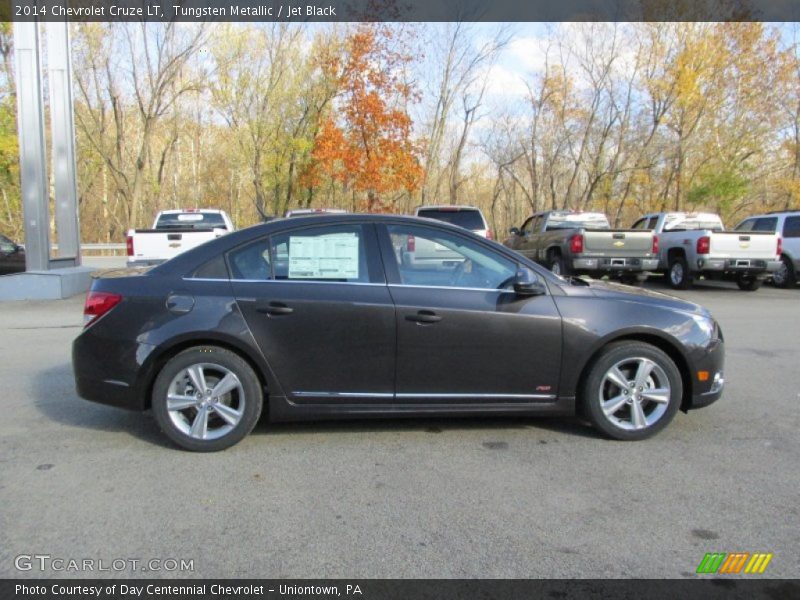 Tungsten Metallic / Jet Black 2014 Chevrolet Cruze LT