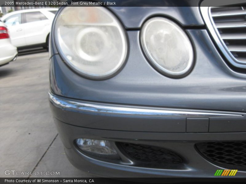 Flint Grey Metallic / Black 2005 Mercedes-Benz E 320 Sedan