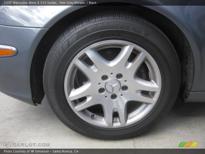Flint Grey Metallic / Black 2005 Mercedes-Benz E 320 Sedan