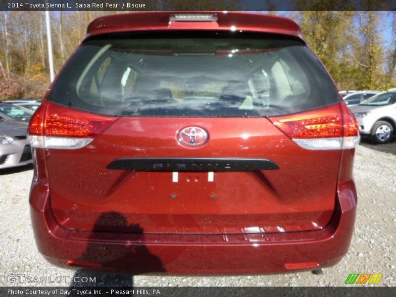  2014 Sienna L Salsa Red Pearl
