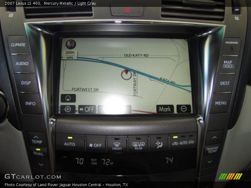 Mercury Metallic / Light Gray 2007 Lexus LS 460