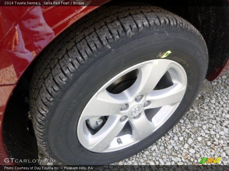  2014 Sienna L Wheel
