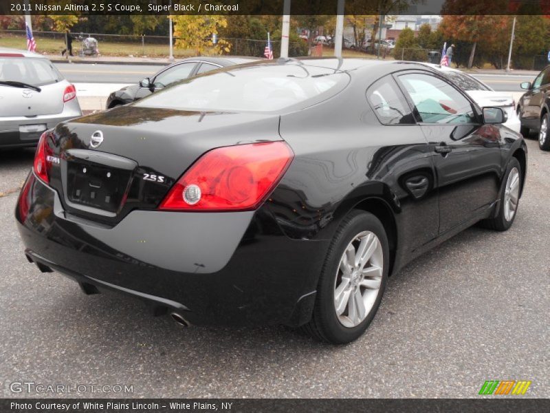 Super Black / Charcoal 2011 Nissan Altima 2.5 S Coupe