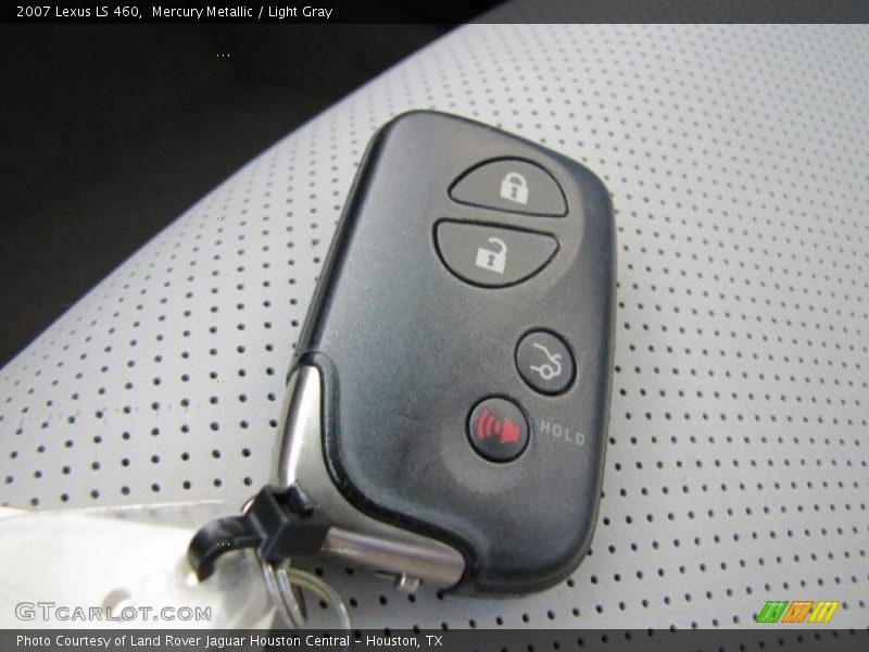 Mercury Metallic / Light Gray 2007 Lexus LS 460