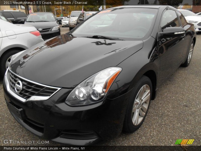 Super Black / Charcoal 2011 Nissan Altima 2.5 S Coupe