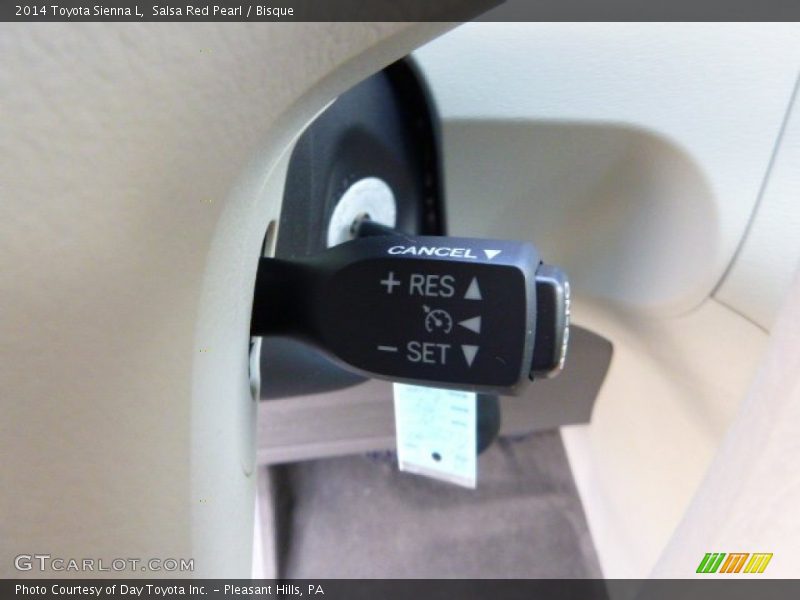 Salsa Red Pearl / Bisque 2014 Toyota Sienna L