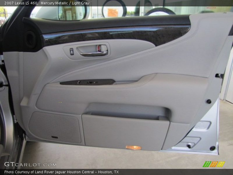 Mercury Metallic / Light Gray 2007 Lexus LS 460